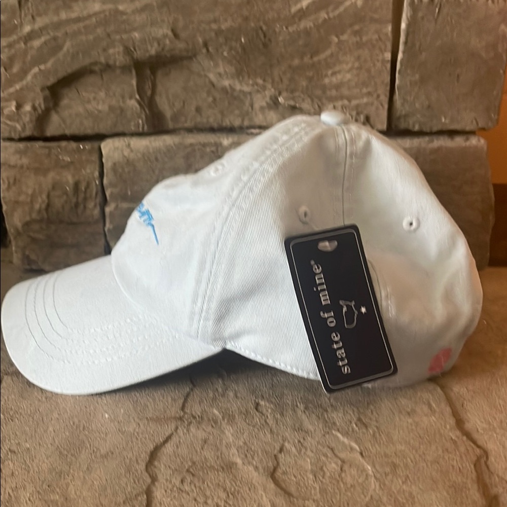 Light blue and pink 'Dog Mom' Baseball Cap - Picture 2 of 6